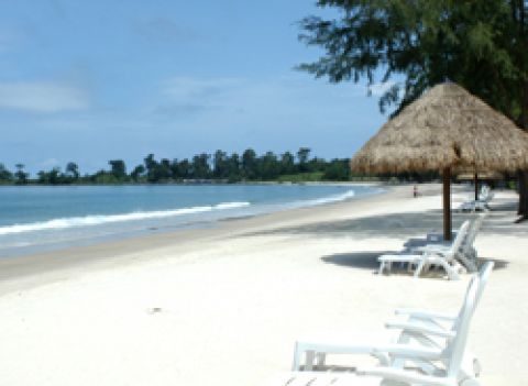 Cambodja strandverlenging